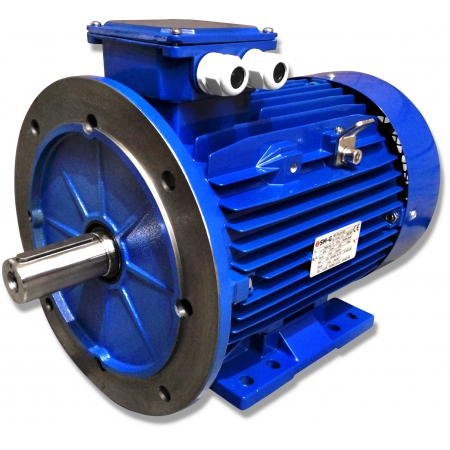 SILNIK ELEKTRYCZNY Z KOŁNIERZEM 11kW 400/690V 1450obr WAŁEK 38mm 3-FAZOWY